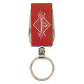 Pocket Knife - Key Ring - Red - Six Function - 2-1/8"